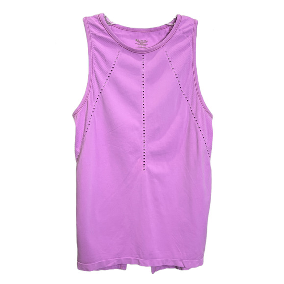 Athleta Tops - Athleta Women's Tank Top Foothill Tank Purple Open Back Crew Neck Activewear S
